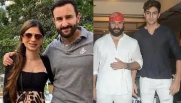 'Bua' Saba Ali Khan Shares A Childhood Photo Of Ibrahim Ali Khan, Looks Carbon Copy Of Saif Ali Khan