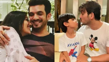 Arjun Bijlani Gets A Warm Welcome From His Wife, Neha Swami Bijlani And Their Son, Ayaan Bijlani