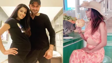 Harbhajan Singh's Wife, Geeta Basra Flaunts Her Baby Bump In A Ribbed Body-Con Dress