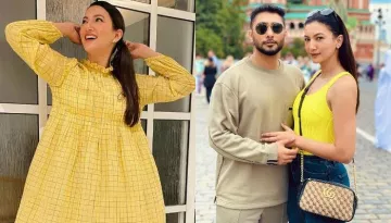 Gauahar Khan Shares A Beautiful Lip-Lock Photo With Hubby, Zaid Darbar From The Streets Of Moscow