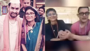 Aamir Khan And Kiran Rao Hold Hands In Their First Appearance Post Announcing Divorce