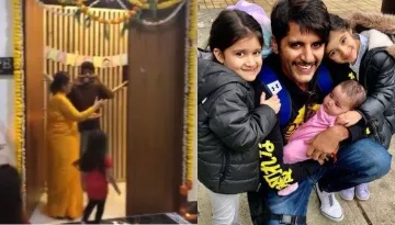 Karanvir Bohra's Daughter Gia Comes To Mumbai Home After 6 Months Of Birth, Receives A Grand Welcome