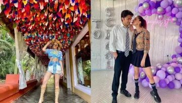 Smriti Khanna Seals 31st Birthday With A Passionate Kiss With Gautam Gupta, Doting Hubby Wishes Her