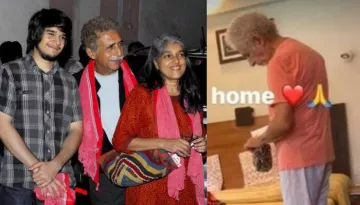 Naseeruddin Shah Discharged From Hinduja Hospital, Son Vivaan Shares First Pictures Of Him From Home