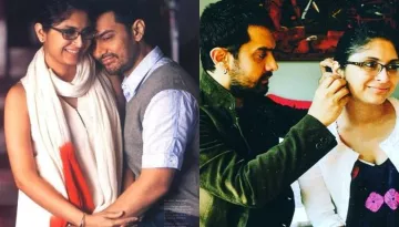 Aamir Khan And Kiran Rao Pose For A Picture On The Sets Of Their Film Post Announcing Divorce