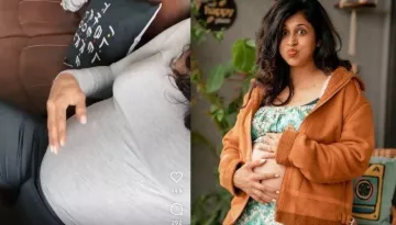 8 Months Pregnant, Kishwer Merchantt Tries To Record Her Soon-To-Be-Born Baby's Kicks [Video]