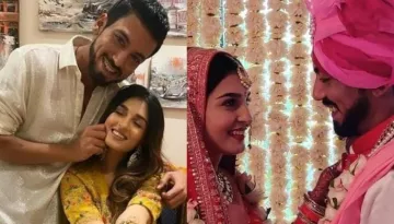 Shiny Doshi And Lavesh Khairajani Get Married, Bride Ditches Lehenga For A Minimal Saree Bridal Look