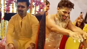 Rahul Vaidya's 'Haldi' Ceremony Begins, The Groom-To-Be Dances His Heart Out