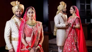 Inside Pictures And Videos Of Rahul Vaidya And Disha Parmar's Wedding: From 'Baraat' To 'Saat Phere'