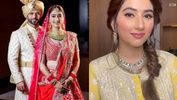Disha Parmar Gets Ready For Lunch Date With Family, Flaunts Her Bridal 'Mehendi' And 'Chooda'
