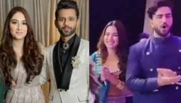 Jasmin Bhasin And Aly Goni Arrive At Disha-Rahul's Sangeet, The Former Looks Gorgeous In A Saree