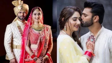 Disha Parmar And Rahul Vaidya's Cute Kissing Video On Their First Night Post-Wedding Functions