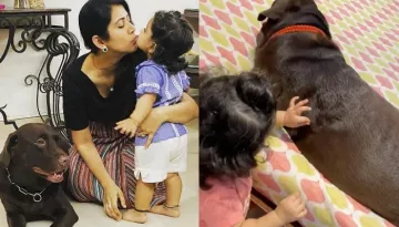 Ankita Bhargava Shares A Cute Video Of Her 'Mastikhor' Daughter, Mehr Playing With Her Furbaby