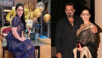 Inside Photos And Videos Of Sanjay Dutt's Wife Maanayata Dutt's Gold And White Themed Birthday Party