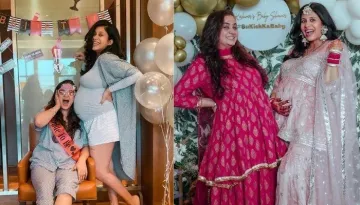 8 Months Pregnant, Kishwer Merchantt Gives BFF, Gurneet Chadha A 'Big, Naughty Bachelorette' Party