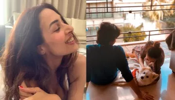Malaika Arora Showers Her 'Maa Ka Pyaar' On Her Two Handsome Babies In The Latest Picture