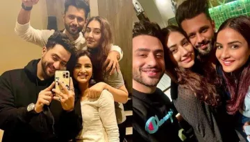 Newlyweds, Rahul Vaidya And Disha Parmar Go On A Double Date With BFFs, Aly Goni And Jasmin Bhasin
