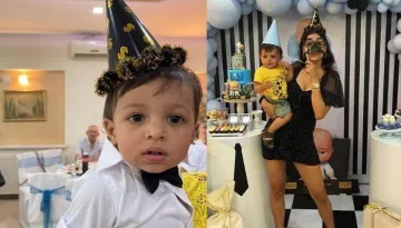 Natasa Stankovic Hosts A Grand 1st Birthday Party For Agastya, His 'Boss Baby' Look Stole The Show