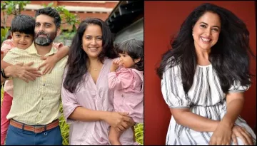 Sameera Reddy Shares Video Of The Time When Her Son, Hans Met His Sister, Nyra For The First Time