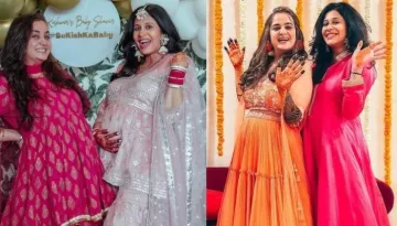 Soon-To-Be Mom, Kishwer Merchantt Gets Emotional On Her BFF, Gurneet Chadha's 'Mehendi' Ceremony