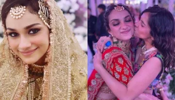 Rumi Jaffery's Daughter Alfia Opts Golden For 'Nikaah', Flaunts Unique 'Mangalsutra' In Red Wedding