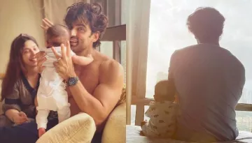 Mohit Malik Shares Pictures Of His Baby Boy, Ekbir's First Walk Outside, Pens An Adorable Note
