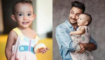 Aayush Sharma Aces Daddy Duties, Daughter, Ayat Instructs Him To Eat, Mom, Arpita Records Their Love