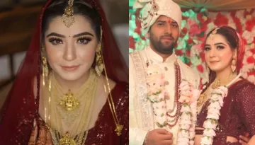 Kashmiri Bride Wore A Deep Red 'Lehenga' With Traditional 'Atheru', Stuns Us With Post-Wedding Shoot