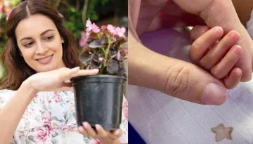 Dia Mirza Shares First-Ever Picture Of Her Almost Three-Month-Old Baby Boy, Avyaan Azaad Rekhi