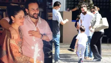 Kareena Kapoor-Saif Ali Khan Jet Off To 'The Treasure Island' With Their Kids, Taimur And Jehangir