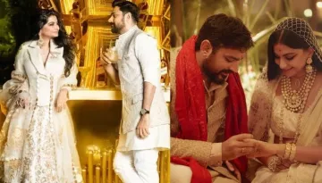 Rhea Kapoor Wore A Unique-Pearl Veil And Mom, Sunita Kapoor's Jewellery On Her Wedding Day