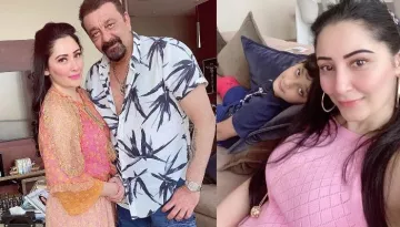 Maanayata Dutt Shares A Video Of Hubby, Sanjay Dutt And Son, Shahraan Walking With Crutches