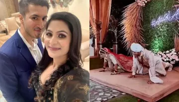 Fitness Coach Bride Does Push-Ups With Her Health Freak Husband On Her D-Day In A Heavy 'Lehenga'