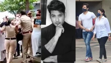 Sidharth Shukla's Funeral: Sambhavna Seth And Her Husband, Avinash Get Into A Fight With Cops