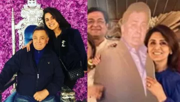 Neetu Kapoor Celebrates Late Rishi Kapoor's 69th Birthday With His Life-Size Cutout [See Pictures]