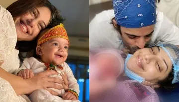 Addite Malik Shares A Photo With Son, Ekbir From The Hospital, When She Held Him For The First Time