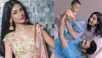 Amrita Rao Shares A Picture Of Her Son, Veer's First Ganesh Chaturthi Celebration, Pens A Cute Note