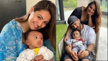 Anita Hassanandani And Rohit Reddy Have A Quirky Door Sign That Every New Parent Would Relate To