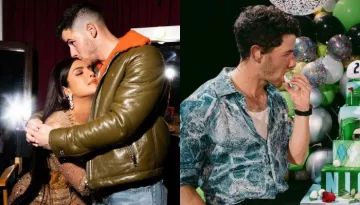 Priyanka Chopra Surprises Nick Jonas With A Grand 5-Tier Cake And Balloons On His LIVE Concert