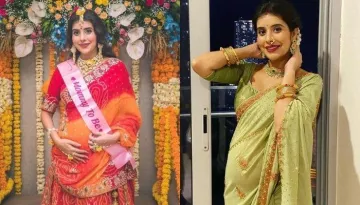 Charu Asopa Looks Like A Mermaid In A Lilac Gown, Flaunts 7 Months Baby Bump In Her Maternity Shoot