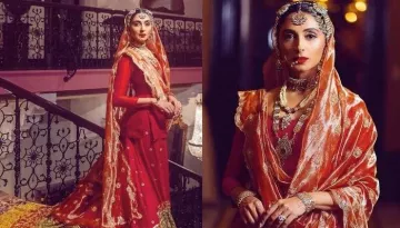 Pernia Qureshi Re-Wore Her Mother's Thirty-Year-Old Bridal Gharara For Her Wedding Reception