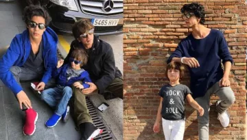 Shah Rukh Khan's Reaction To Aryan And AbRam Playing Games At Boys Night Out Is All About 'Bonding'