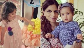 Inaaya Naumi's Pastel And Gold Unicorn Cake For Her Fourth Birthday, 'Maasi', Saba Shares A Glimpse
