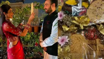 Ahead Of Karwa Chauth, Shilpa Shetty Shares Glimpses Of Her 'Sargi Thali' Sent By Her Mom-In-Law