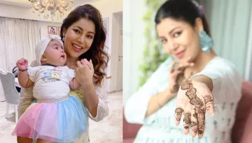 Second Time Mommy-To-Be, Debina Bonnerjee Reveals Why She Put Less 'Mehendi' On Karwa Chauth