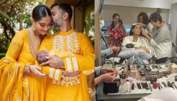 Sonam Kapoor Breastfeeds Baby Boy, Vayu While Getting Decked Up First Time Post-Delivery