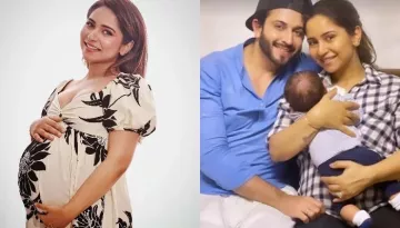 Vinny Arora Dhoopar Shares A Cutesy Picture With Her Son, Zayn, Twins With Him In Yellow Ensemble