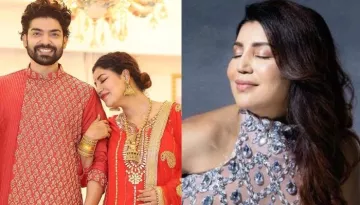 Debina Bonnerjee Looks Like A Mermaid In A 3-D Diamond Embellished Gown As She Flaunts Her Baby Bump