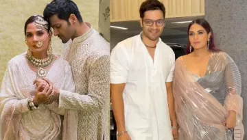 Richa Chadha Tries To Cover Her Tummy With Saree 'Pallu', Netizens Say, 'She Is Pregnant For Sure'