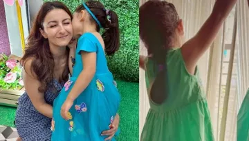 Inaaya Naumi Kemmu Is Diwali-Ready In A Beautiful Green-hued 'Sharara', Mom, Soha Clicks Her Picture